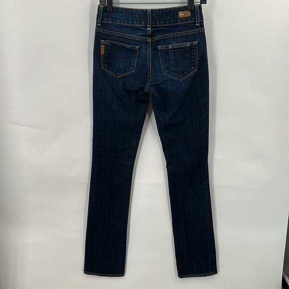 Paige Hidden Hills Dark Wash Boot Cut Premium Denim Jeans Size 26 - Picture 7 of 16